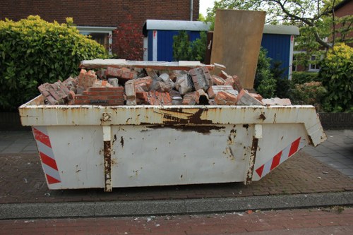 Business waste removal services in Docklands